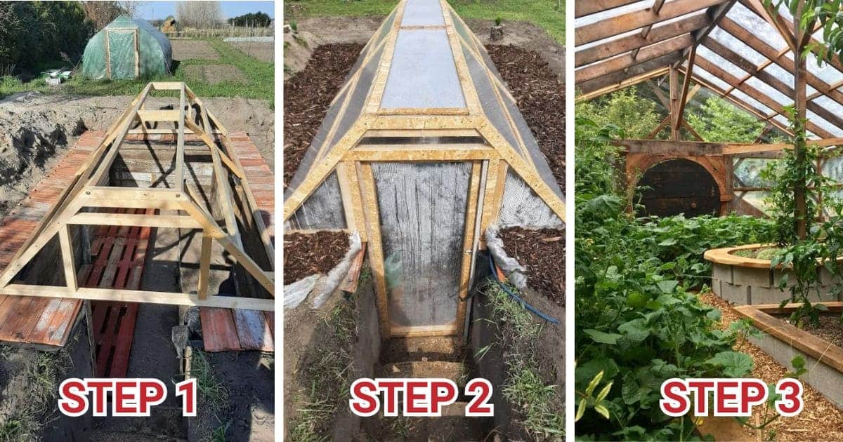 How To Build A Walipini Greenhouse For Growing Year Round