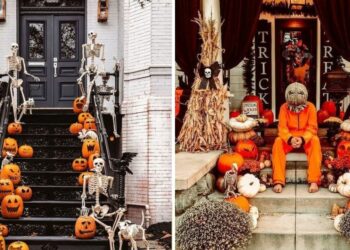 30 Unique Halloween Porch Decor Ideas That Will Wow Your Guests