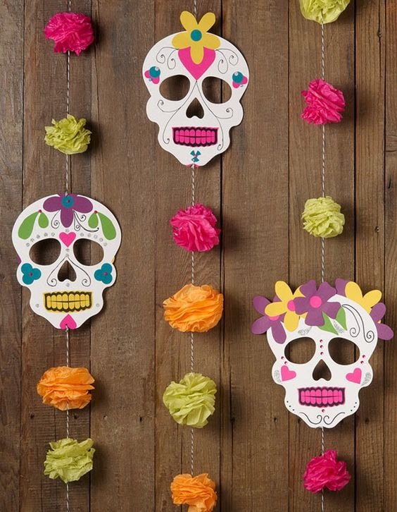 Day Of The Dead Garland