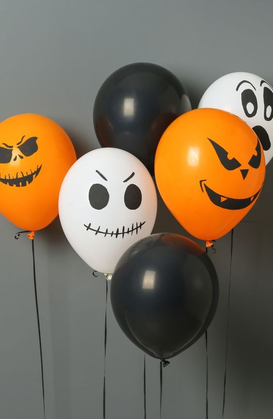 Ghastly Ghost Balloons