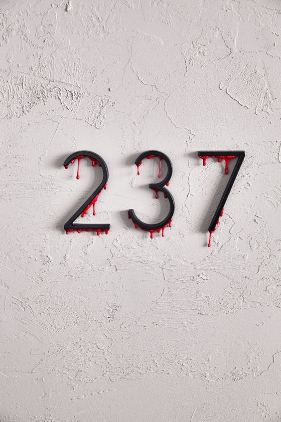 Halloween House Number