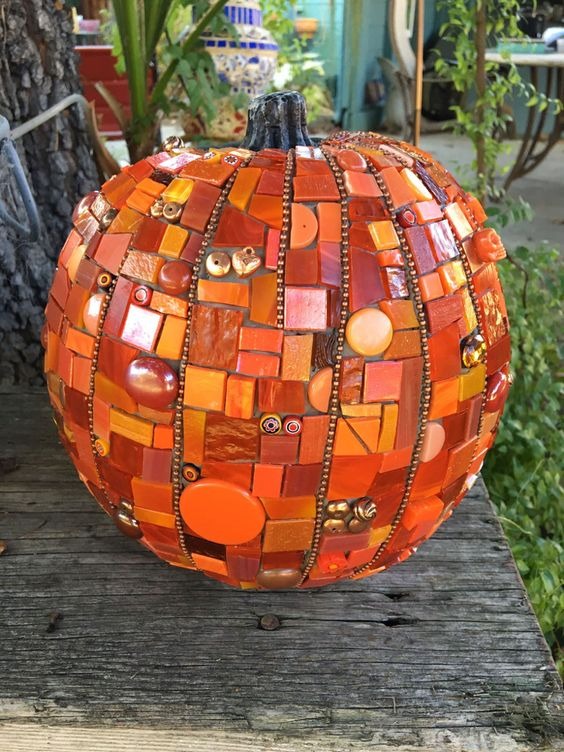 Mosaic Pumpkin