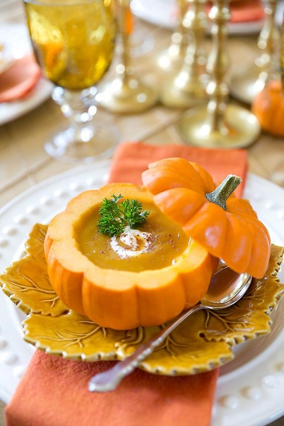 Pumpkin Soup Bowls