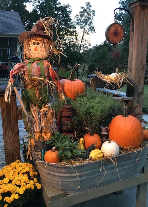 fall yard decoration ideas