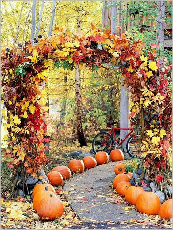 fall yard decoration ideas