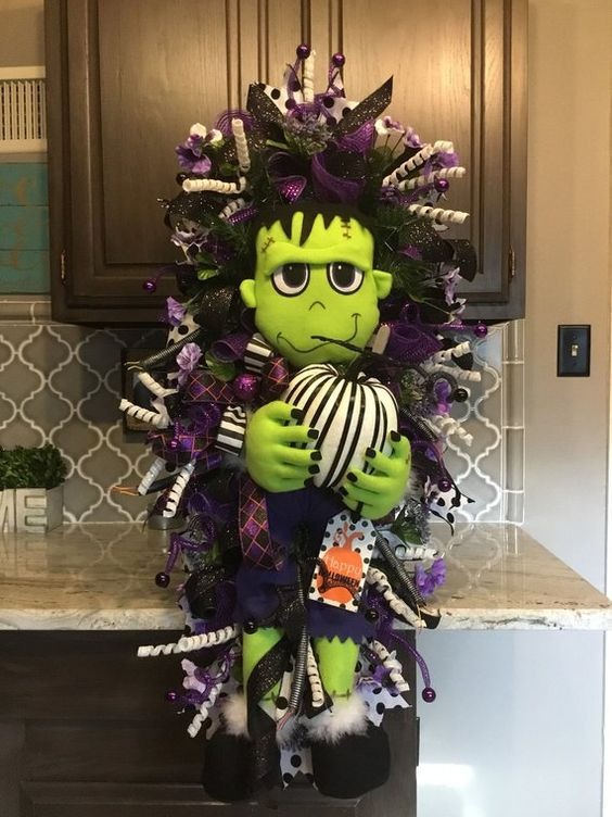 Frankenstein Wreath