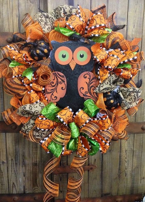 Owl Wreath