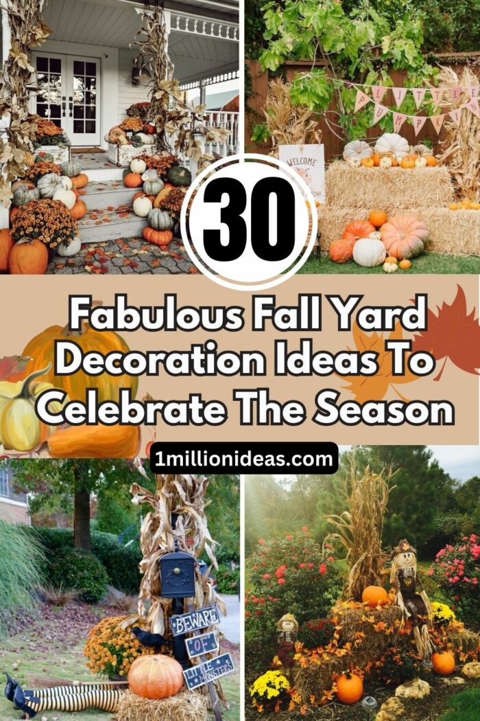30 Fabulous Fall Yard Decoration Ideas To Celebrate The Season