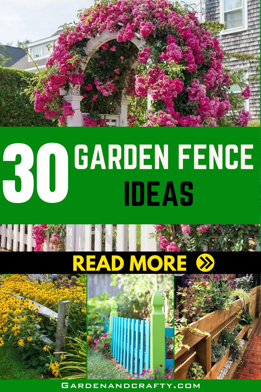 30 Garden Fence Ideas That Showcase Your Personality And Taste