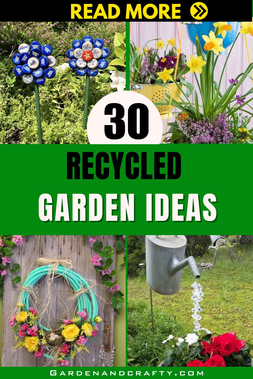30 Unique Recycled Garden Ideas To Give Your Landscape Personality