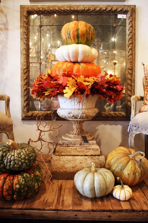 fall table centerpieces 