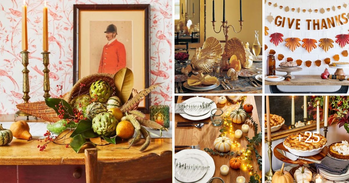 30 Thanksgiving Decoration Ideas That Will Impress Your Guests