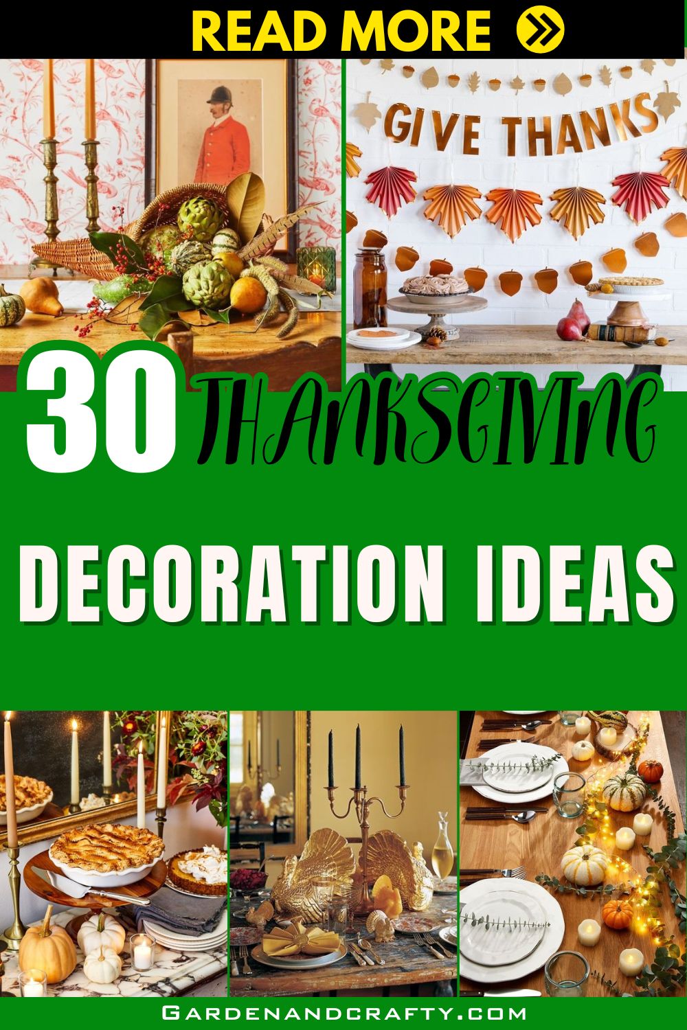 30 Thanksgiving Decoration Ideas That Will Add Sparkle And Glamour To Your Home