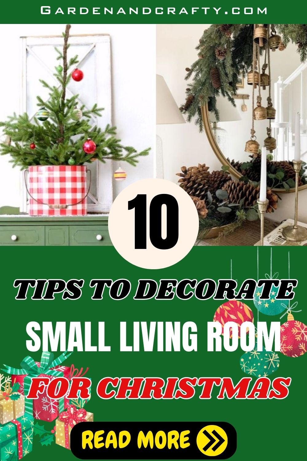 10 Smart And Stylish Tips To Decorate A Small Living Room For Christmas