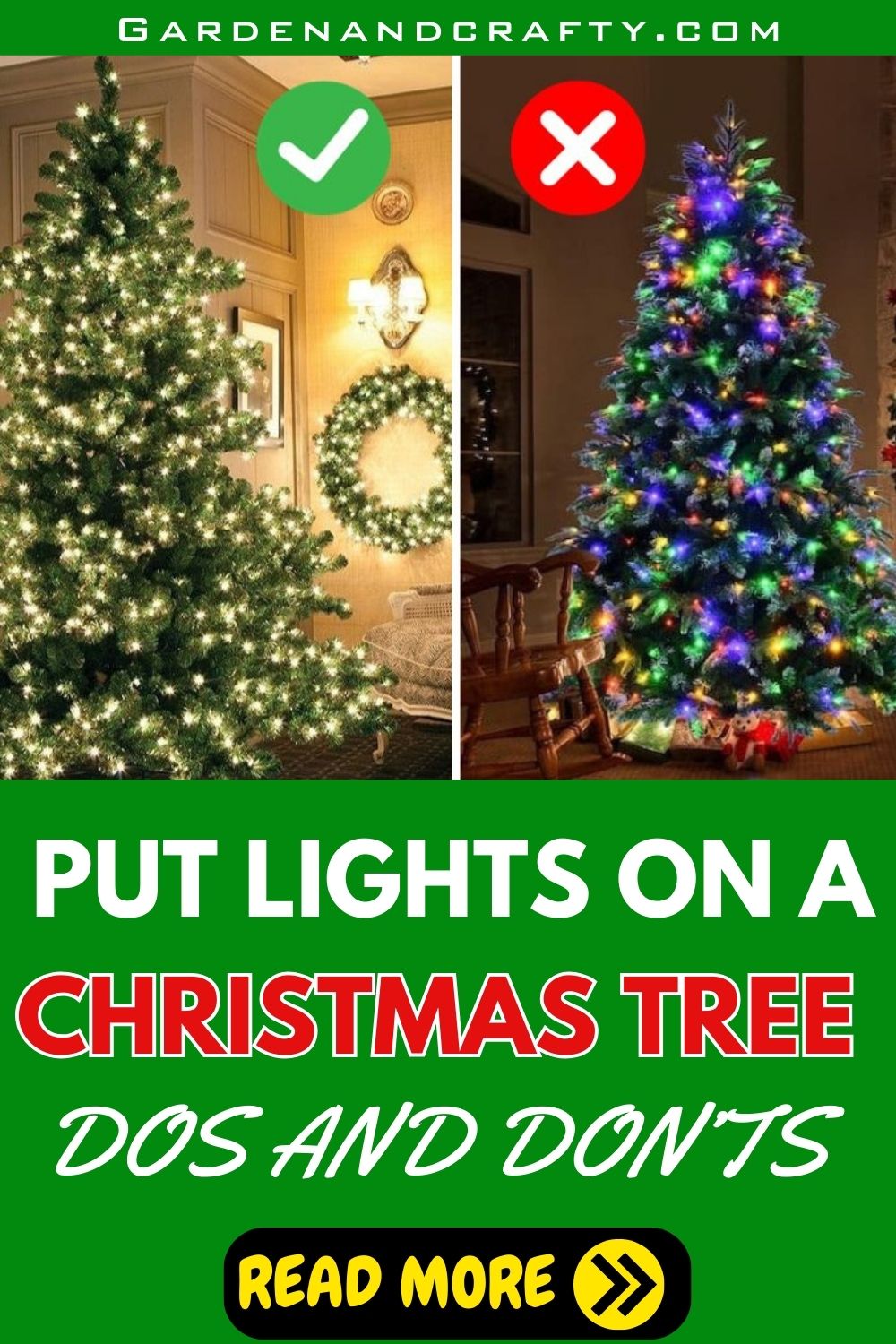 Putting Lights On A Christmas Tree: 5 Dos And 4 Don'ts You Should Follow