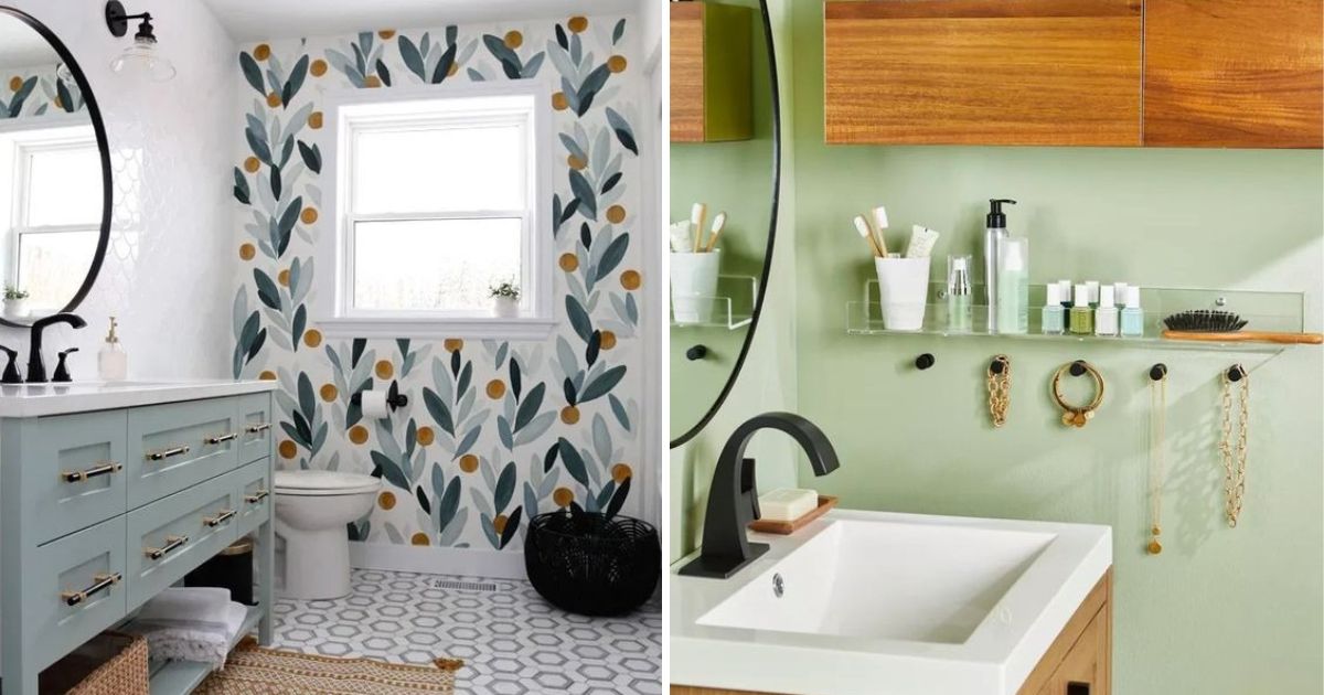 60 Genius Small Bathroom Ideas To Make Your Space Feel Bigger And Brighter