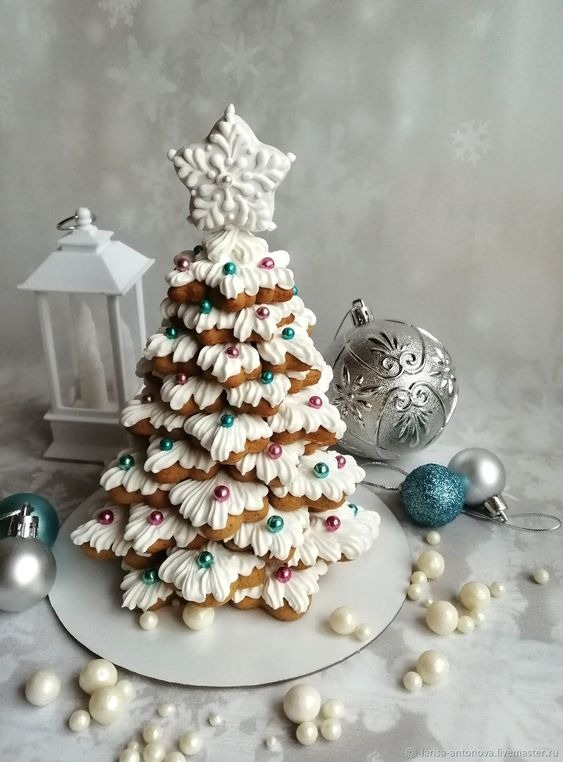 3D Gingerbread Christmas Trees