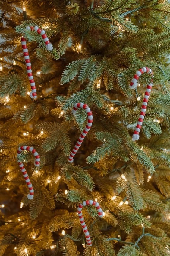 Beaded Candy Canes