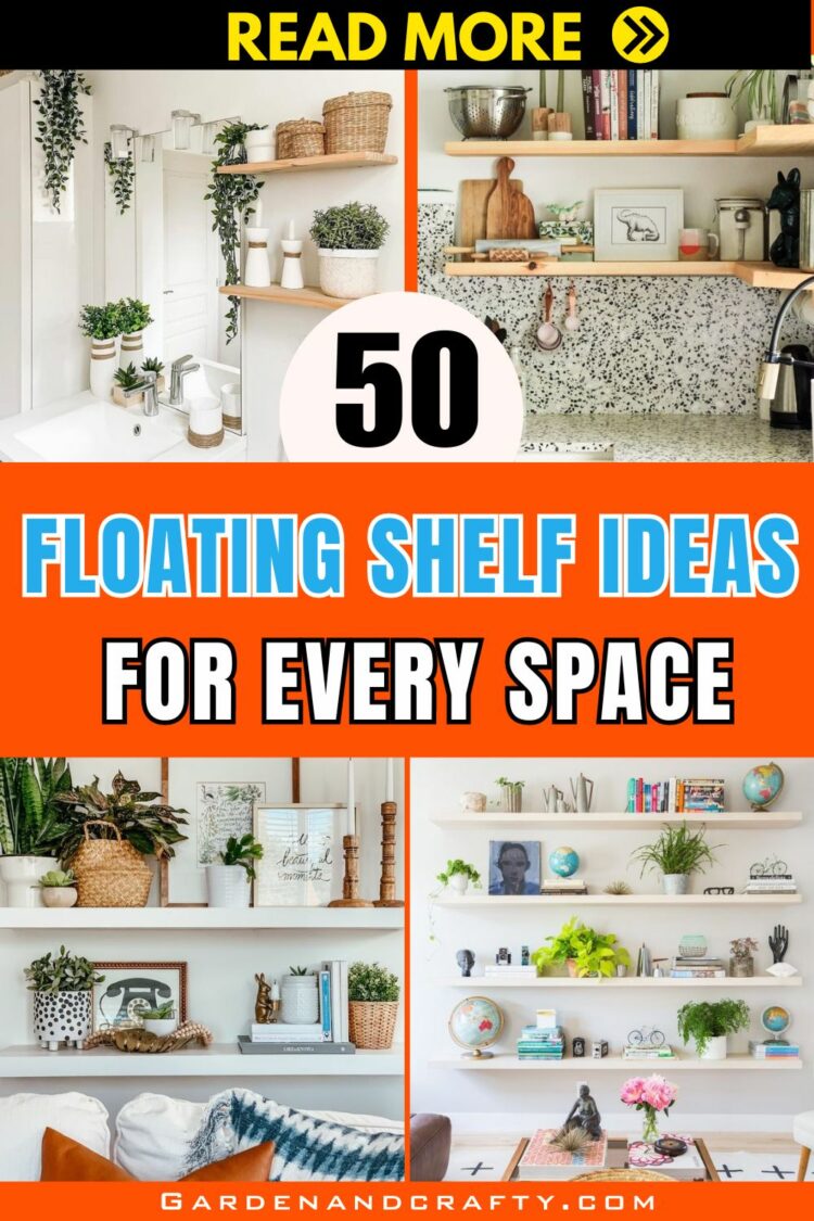 50 Floating Shelf Ideas For A Clutter-Free And Chic Home