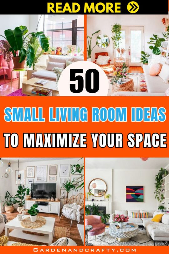 50 Small Living Room Ideas That Are Easy To Apply And Affordable