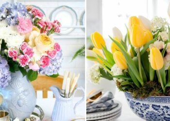50 Simple And Sweet Spring Centerpiece Ideas For Your Table