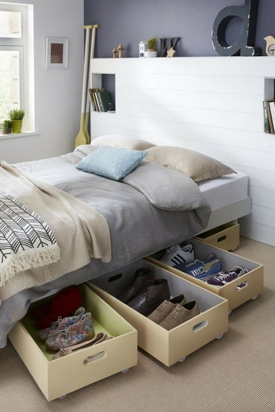 Maximize Storage Space Underneath The Bed