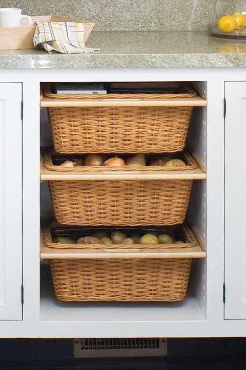 Use Baskets For Storage