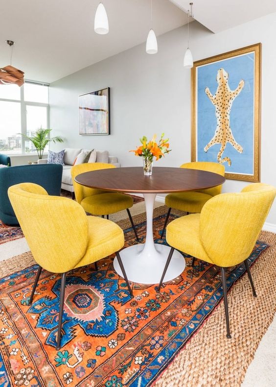 Yellow Dining Room Chairs