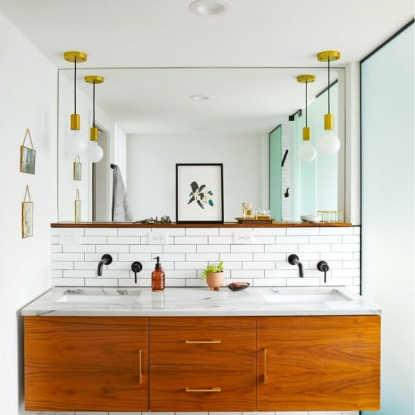 Opt for a Floating Vanity