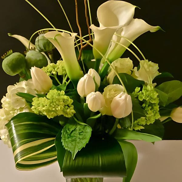 Aspidistra Arrangement Idea