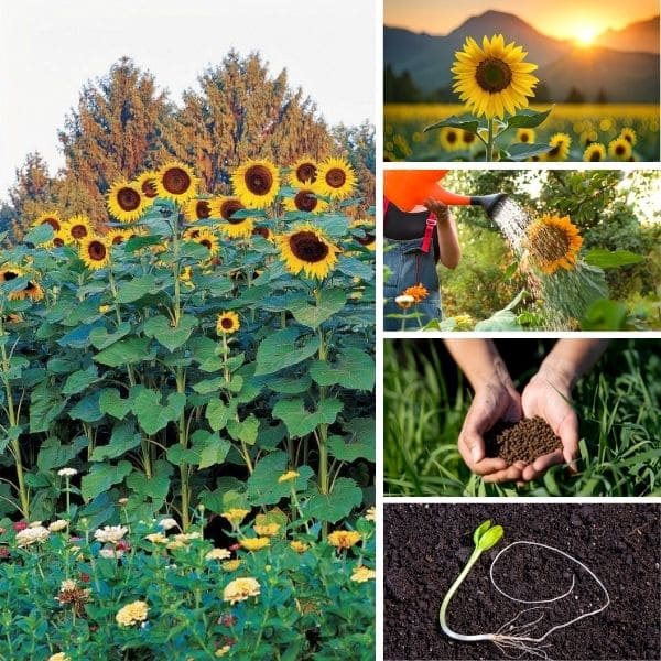 Care for Mammoth Sunflowers