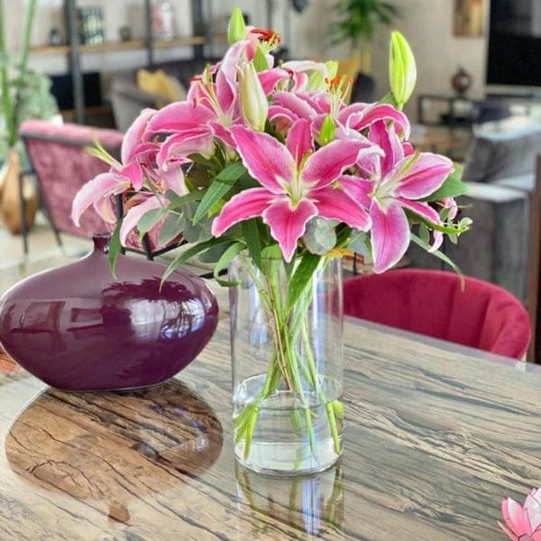 Lilies in Vase