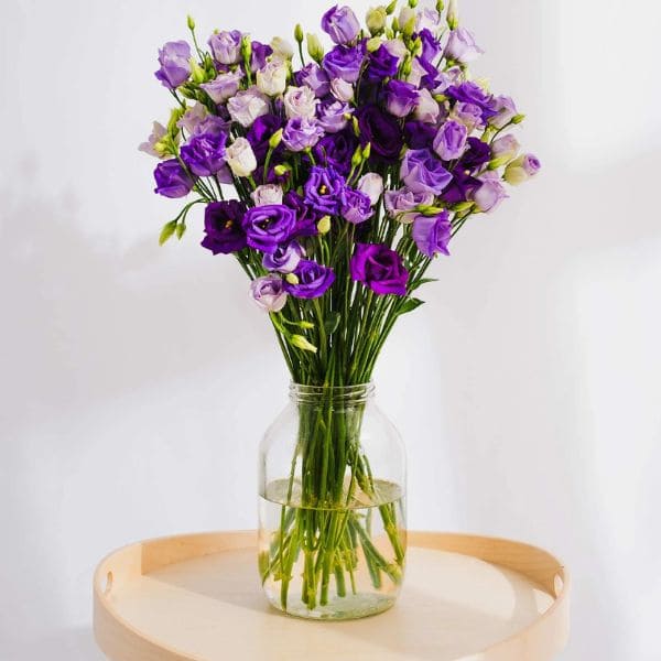 Lisianthus in Vase