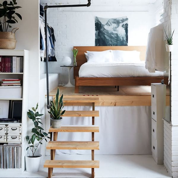 Lofted Bedroom