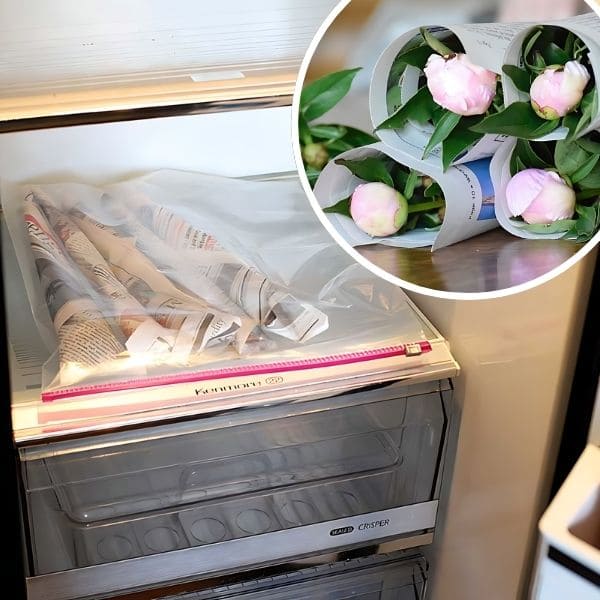Preserve Peonies in Refrigerator