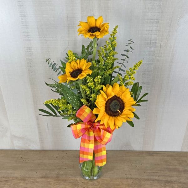 Sunflowers in Vase