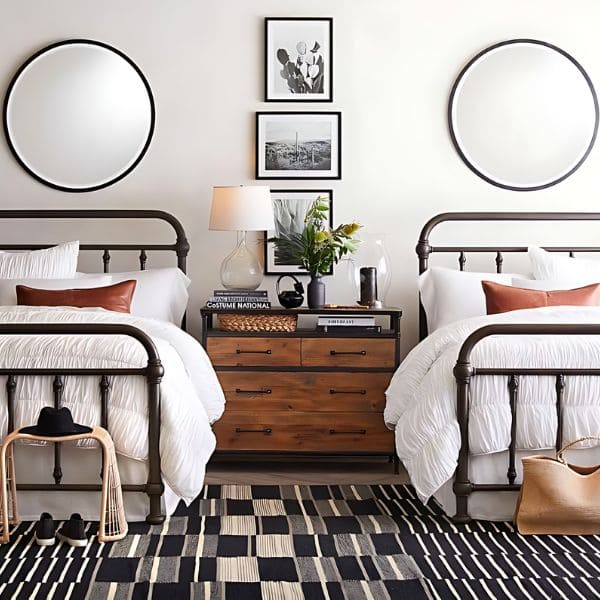 Two Twin Beds