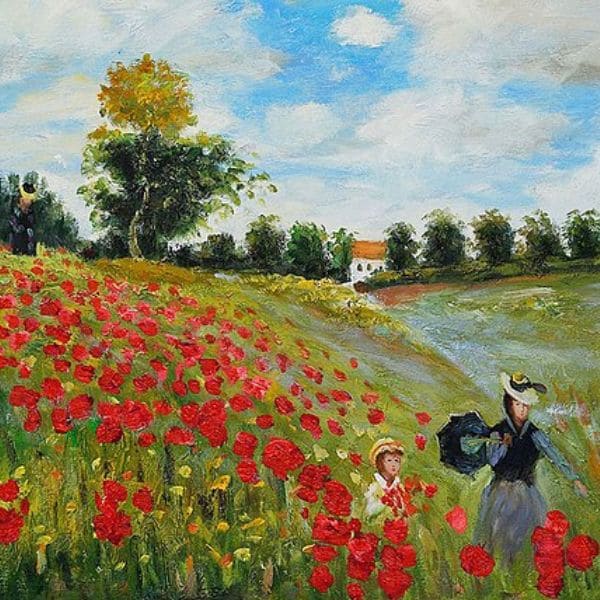 Claude Monet's Poppy Field