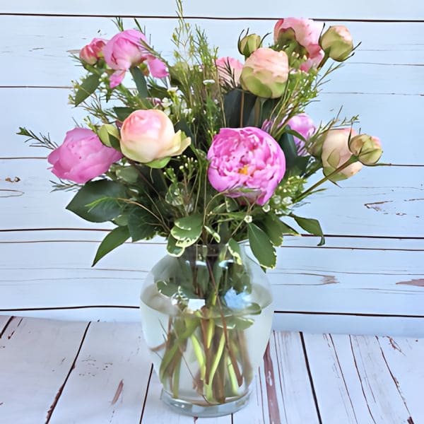 Peony in Vase