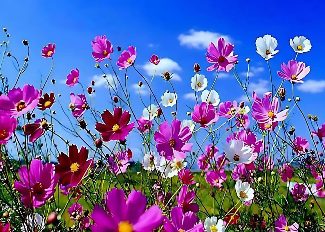 The Meaning And Symbolism of Cosmos Flowers