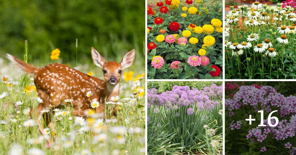 Top 20 Best Deer-Resistant Flowers And Shrubs