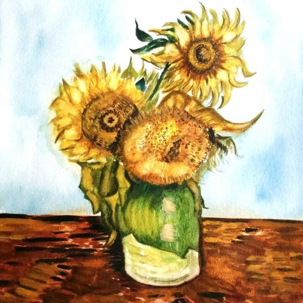 Vincent van Gogh's Painting of Sunflowers