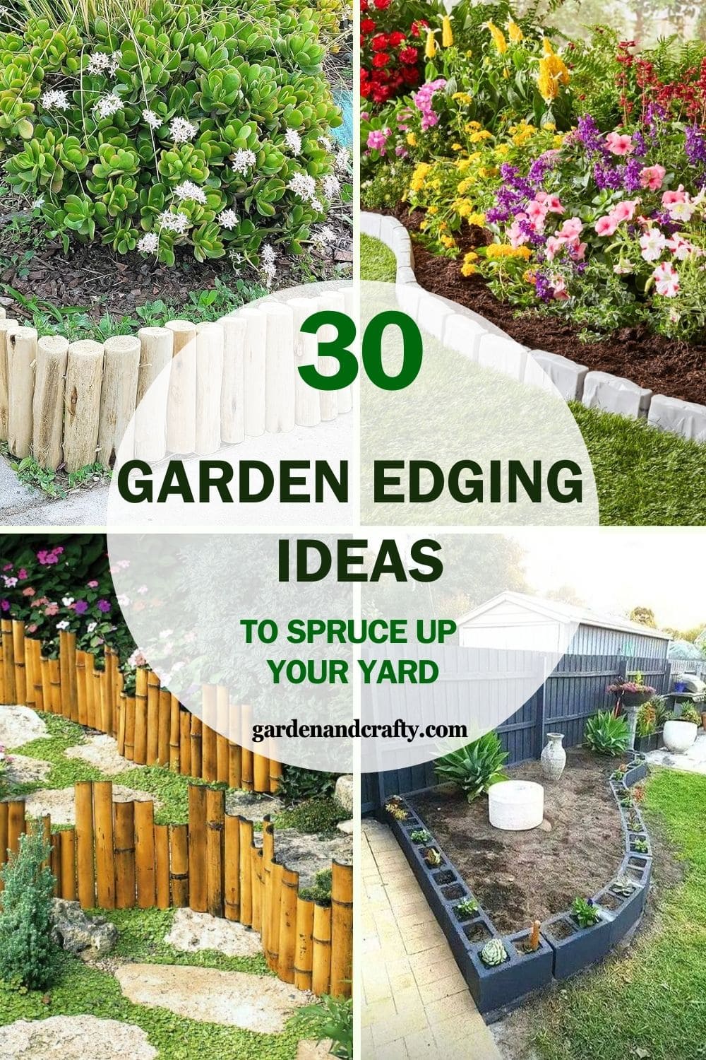 30 Ideas of Garden Edging to Spruce Up Your Yard