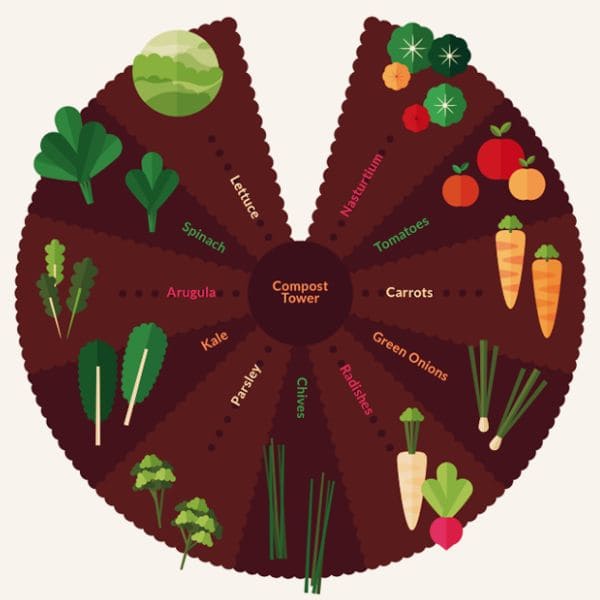 5 Year Kitchen Garden Plan from Motherearthliving