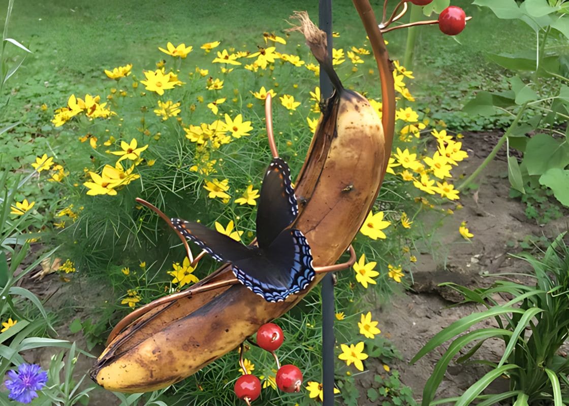 The Hidden Benefits of Hanging an Overripe Banana in the Garden