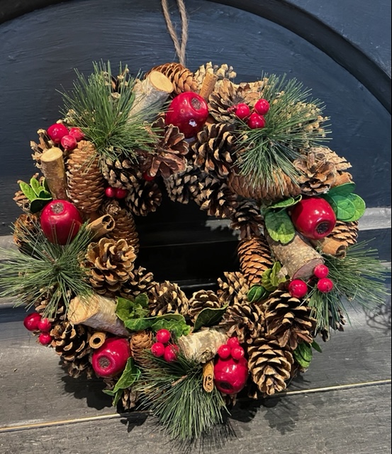 Pinecone Wreath