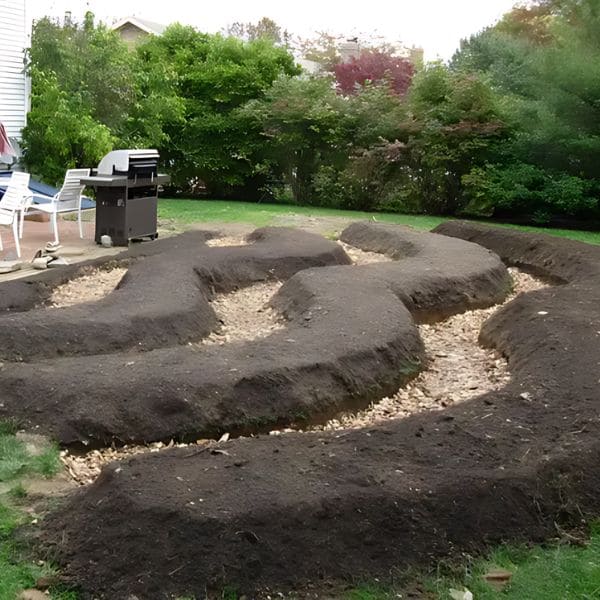 Colorful Rainbow Garden Bed