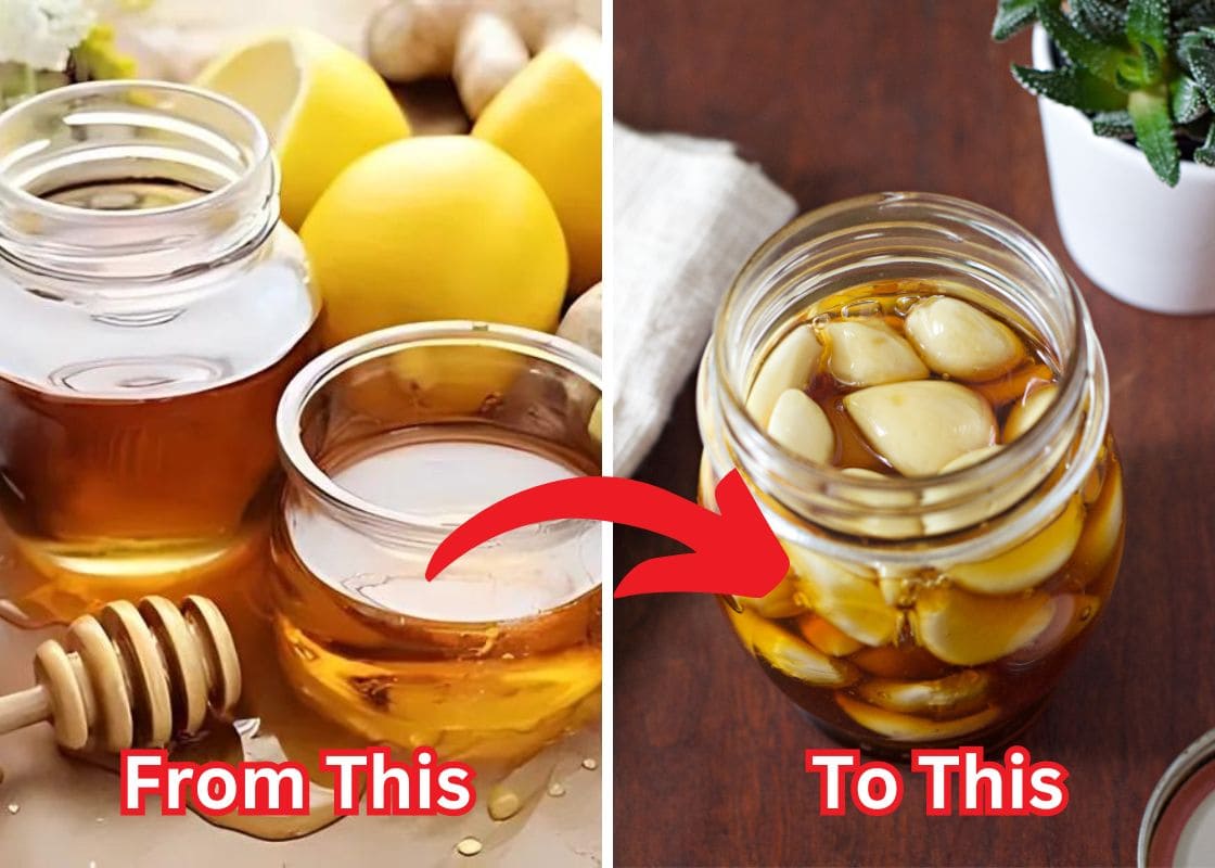 Say Goodbye to the Flu with This Powerful Mix of Honey, Lemon Juice, Onion, Garlic, and Ginger