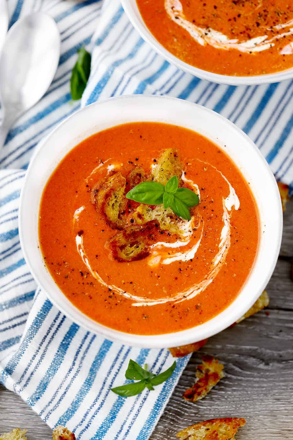 Roasted Bell Pepper Soup