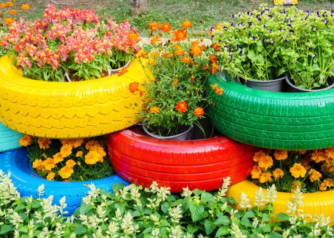 Top 20 Creative Tire Garden Ideas to Revitalize Your Outdoors